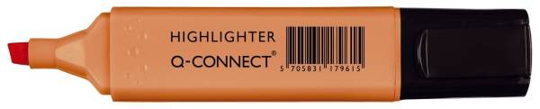 Q-CONNECT Textmarker pastellorange KF17961 1,0-5,2mm