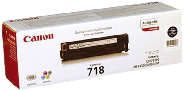 CANON Lasertoner EP-718 schwarz 2662B002/2662B017