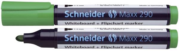 SCHNEIDER Boardmarker Maxx 290 grün SN129004 Rundspitze