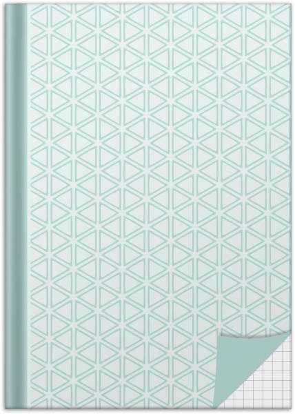 RNK Notizbuch A5 96BL kariert mint 46801