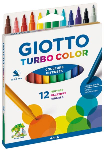 GIOTTO Farbstiftetui 12ST Turbo Color F071900 K12