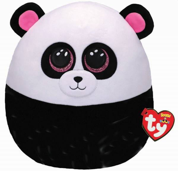 TY Plüschfigur Kissen Panda Bamboo 39292 20cm Squish a Boo