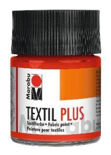 MARABU Textilfarbe Plus zinnoberrot 1715 05 030 50ml