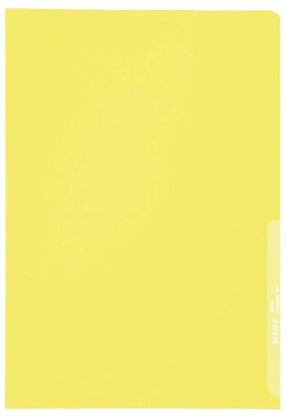 LEITZ Sichthülle A4 gelb genarbt 40000015 PP