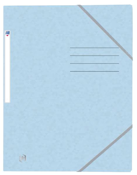 OXFORD Eckspanner A4 Karton pastellblau 400116359 Top File+