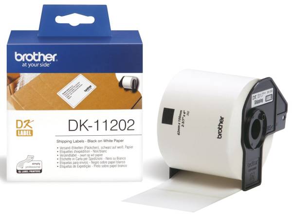 BROTHER Etikett Laber Printer DK11202 300ST