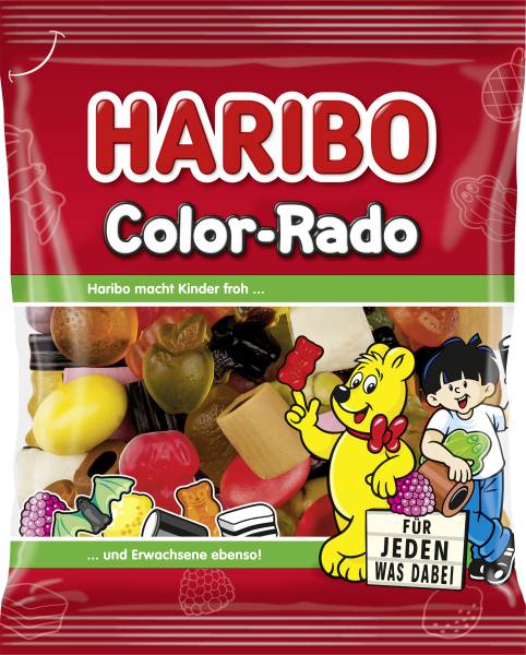 HARIBO Fruchtgummi Color-Rado 175g 300729