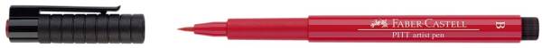 FABER CASTELL Tuschestift Brush geraniumrot hell 167421 PITTpen