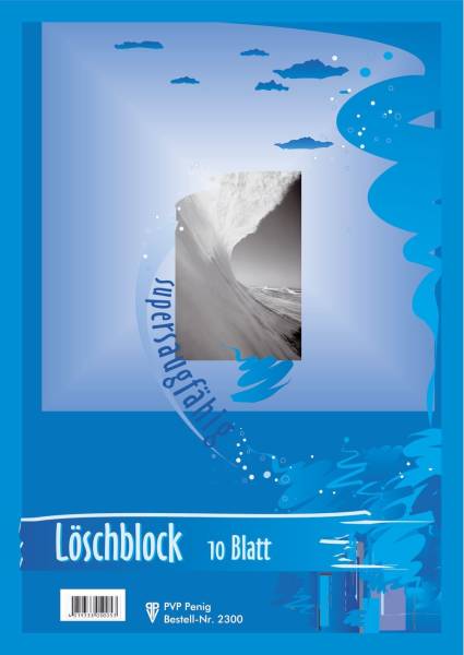 PENIG Löschblattblock A4 10BL farbig 2300
