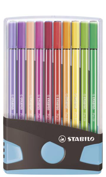 STABILO Faserschreiber 20ST Pen68 antr./hbl 6820-04-04 ColorParade