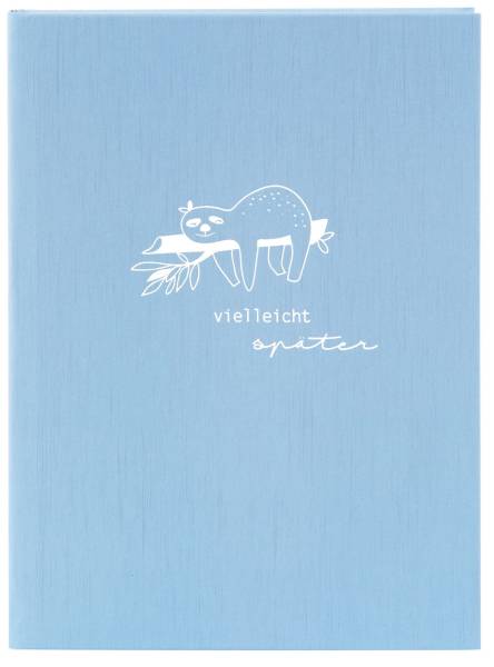 GOLDBUCH Notizbuch frech & frei hellblau 64 129 dotted A5