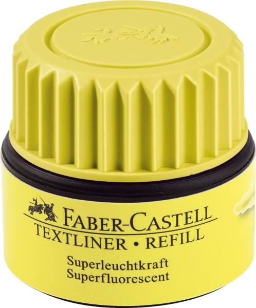 FABER CASTELL Nachfüllflasche gelb 154907