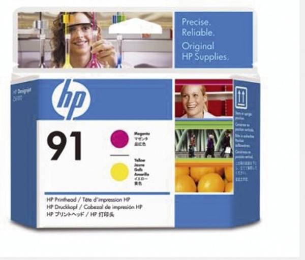 HP Druckkopf Nr. 91 mag./yel C9461A Vivera