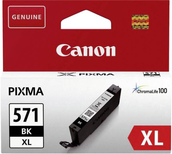 CANON Inkjetpatrone CLI-571BK XL sw 0331C001