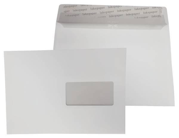 Briefumschlag mit Fenster 100ST C5 c`weiß EUTRAL U42957-20C5FH Abz.str.