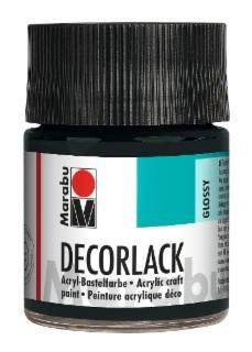 MARABU Decorlack Acryl schwarz 1130 05 073 50ml