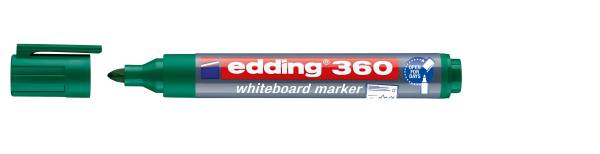 EDDING Boardmarker 1,5 - 3 mm grün 4-360004 cap off