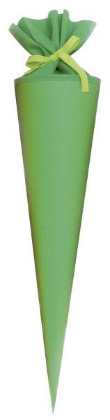 GOLDBUCH Bastelschultüte 70cm grün 97822 uni Filz