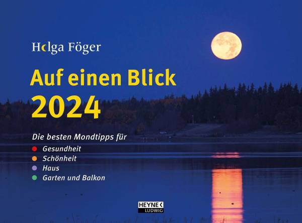 HEYNE Bildkalender 29,5x22cm cm 23956 Auf einen Blick Föger