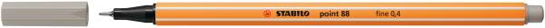STABILO Feinliner point 88 EF 0,4mm warmgrau 88/93