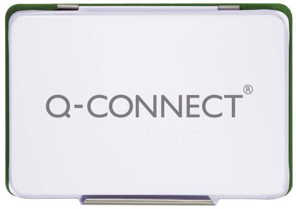 Q-CONNECT Stempelkissen Gr.3 9x5,5cm grün KF16314