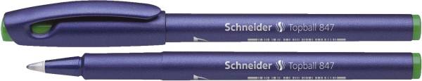 SCHNEIDER Tintenroller Topball 847 grün SN8474 0,5mm