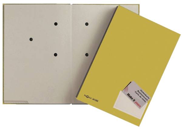 PAGNA Unterschriftsmappe 20 tlg gelb 24205-05 Color Pappe
