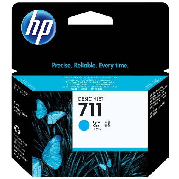 HP Inkjetpatrone Nr. 711 cyan CZ130A 29ml
