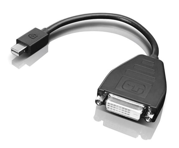 Lenovo Lenovo Mini-DisplayPort zu Single-Link 0B47090 DVI-Adapter 20 cm