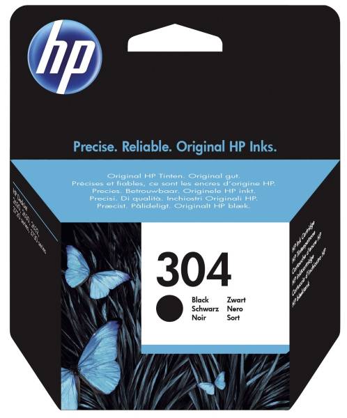HP Inkjetpatrone Nr. 304 schwarz N9K06AE