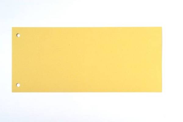 Trennstreifen 10,5x22,5cm 100ST gelb 0502225