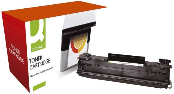 Q-CONNECT Lasertoner schwarz KF14937 Ersetzt CE278A
