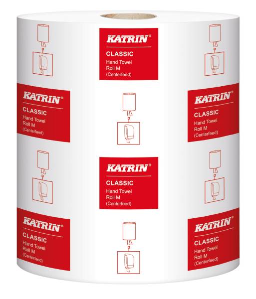 KATRIN Rollenhandtuch 6RL 2-lag. weiß 481911 Classic M2