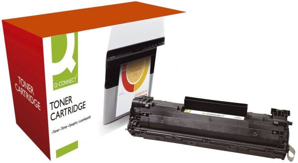 Q-CONNECT Lasertoner schwarz KF14573 Ersetzt CB436A
