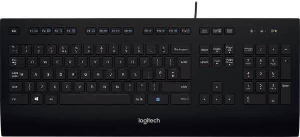 LOGITECH Tastatur K280e USB Business schwarz 920-008669