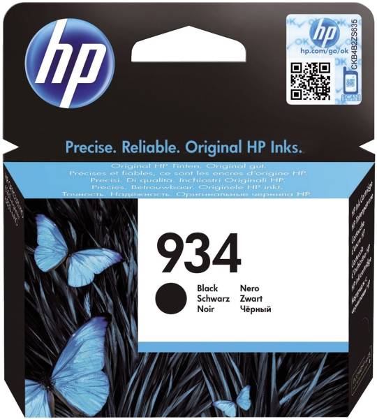 HP Inkjetpatrone Nr.934 schwarz C2P19AE