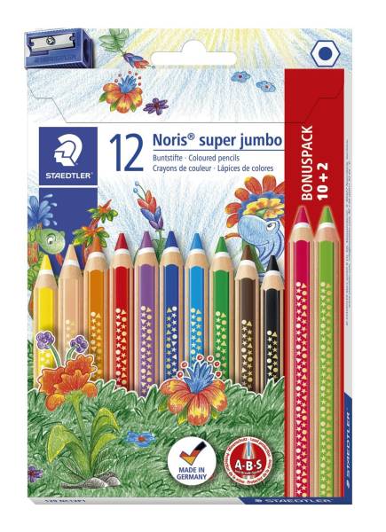 STAEDTLER Farbstifte 10+2 Jumbo sortiert 129 NC12P1 Promotion