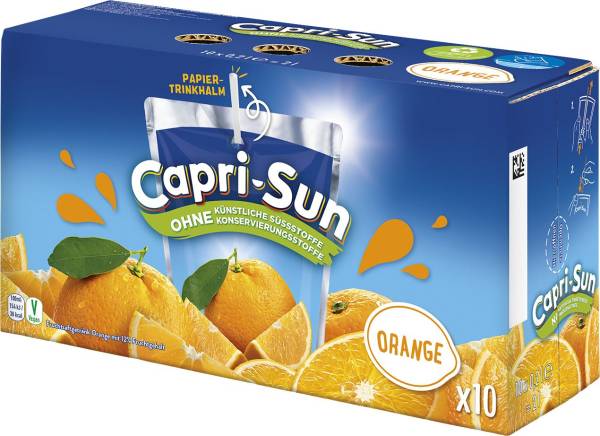 Capri Sun Capri Sun Orange 135883002 10 Stück á 0,2 l