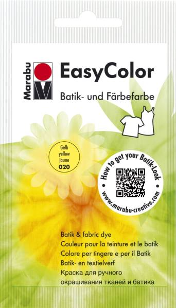 MARABU Batik-und Färbefarbe gelb 1735 22 020/25g Easy C.