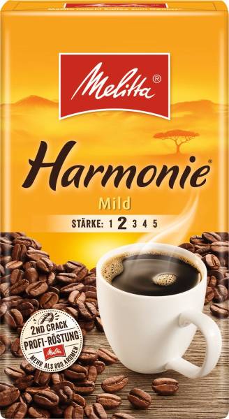 MELITTA Kaffee Harmonie 500g gemahlen 10001364 / 121758008