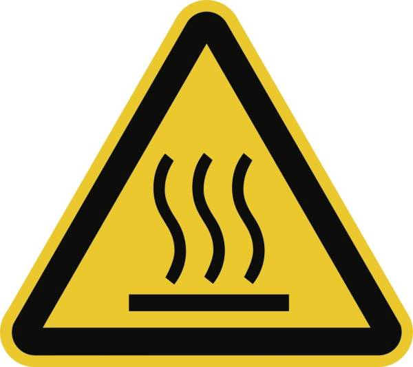 MOEDEL Schild Warnung vor heißer Oberfläche 2244358 59174 200mm SL