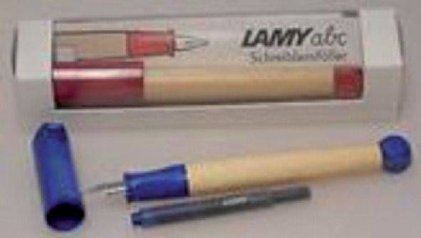 LAMY Patronenfüllhalter abc Feder A rot 1216725 Rechtshänder