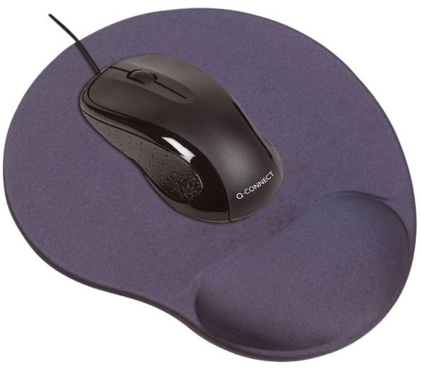 Q-CONNECT Mousepad dunkelblau m.Gelauflage KF02213