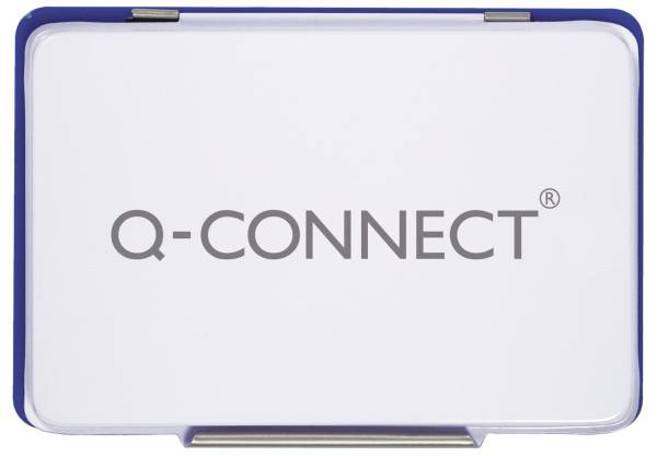 Q-CONNECT Stempelkissen Gr.3 9x5,5cm blau KF16313