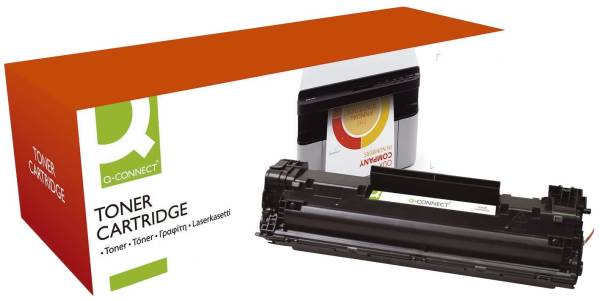 Q-CONNECT Lasertoner schwarz KF18041 Ersetzt CF283A