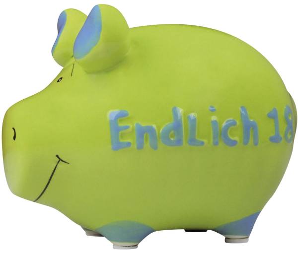 KCG Spardose Schwein klein 101223 /10026877 Endlich 18
