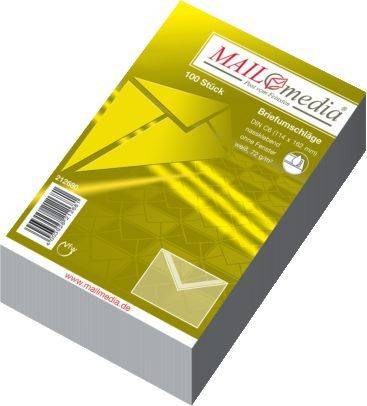 MAILMEDIA Briefhülle C6 100ST weiß 30002360