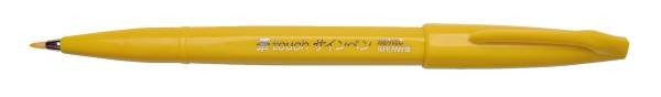 PENTEL Faserschreiber SignPen Brush gelb SES15C-G Pinselspitze 0,2-2mm