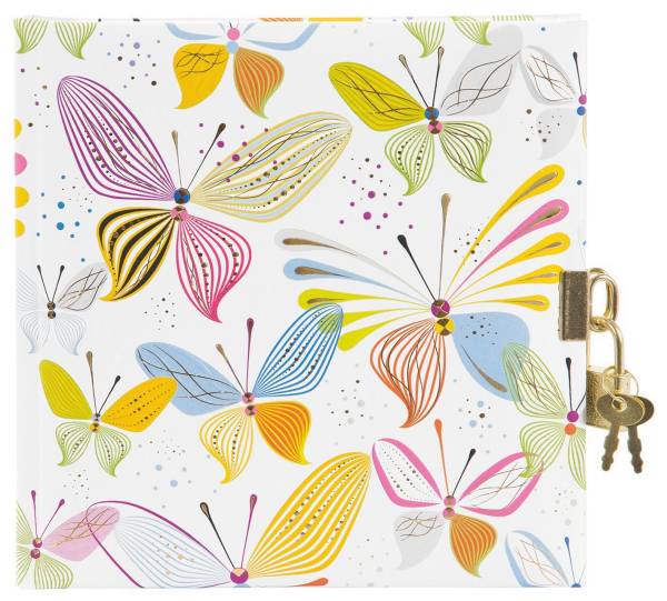 TURNOWSKY Tagebuch Virtual Butterflies 44 359 16.5x16.5 cm