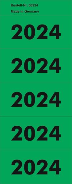 Inhaltsschildchen 2024 grün -Products 06224 100St